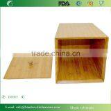 DT015/Bamboo Wooden Bath and Vanity Set Storage Box With Lids thumbnail-5