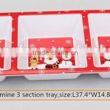 Melamine Devided Plate thumbnail-1
