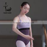 2016 New Camisole Cross Back Lace Insert Adult Leotard thumbnail-6