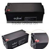 New Design 12V 200ah Excellent Quality Flat Top AGM Battery thumbnail-4