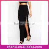 Wholesale Women Split Hip Skirt High Waist Evening Dress