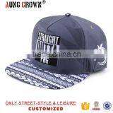 High Quality New Fashion 5 Panel Custom Snapback Hats Wholesale thumbnail-1