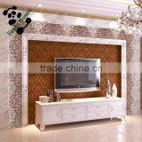 SMP17 Glass Mosaic for Swimming Pool Tile Crystle Glass Mosaic Metal Best Floor Tiles