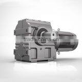 China Manufacturer Guomao S Series Helical Worm Ratio Reduction Gear Box for Cement Mill thumbnail-1