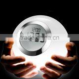 Multi Color Led Touch Light With Digital Alarm Clock Lava Lamp 7 Color Chaning Night Light Touch Led Desk Table Lamp thumbnail-3