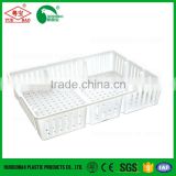 Poultry farming plastic transport crate for baby chick for sale