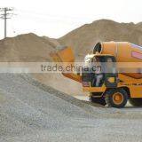 Self Loading and Propelled Concrete Mixer Power Shift Truck With Pump Diesel Engine Air Conditioner thumbnail-1