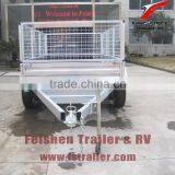Hot Dipped Galvanized Tandem Cage Trailer thumbnail-3