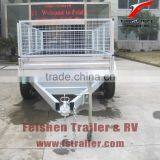 2015 Hot Dipped Galvanized Tandem Cage Trailer TC85 thumbnail-2