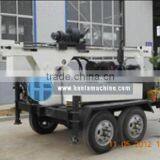Multi-function Wheel Type Hydraulic Rotary Drilling Rig HF150T thumbnail-2