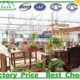 Multi Span Tunnel PE Plastic Film Hydroponic Systems Agricultural Commercial Greenhouse thumbnail-6