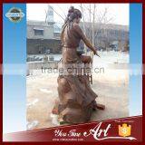 Sexy Female and Snake Bronze Sculpture thumbnail-5