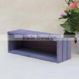 Decorative Handmade Unfinished Small Timber Crate for Plant thumbnail-3