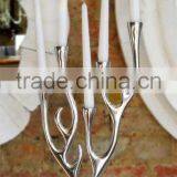 Silver Candle Holder for Home Decoration thumbnail-1