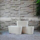 Tabletop Window Flower Planter Black And White Centerpieces thumbnail-1