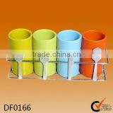 Custom Design Ceramic Kitchen TOOLS Pot Storage Utensil Holder thumbnail-6