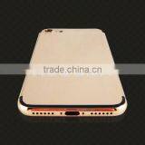 Rose Gold Plated Mirror Back Cover, 24k Gold Plated Pink Housing for IPhone 7 thumbnail-3