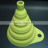 FDA food grade standard silicone material collapsible funnel