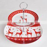 Porcelain Plate Ceramic Plate 2pcs Cake Plate Set thumbnail-6