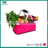 Wholesale Portable Oxford Fabric Folding Empty Picnic Baskets