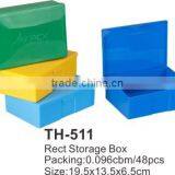 Storage Plastic Box,plastic Storage Box With Lid,plastic Rectangular Box thumbnail-1
