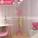 New Design MDF DIY Tree Shaped Coat Rack Stand Colorful Wall Coat Rack Clothes Hanger Rack Wholesale thumbnail-4