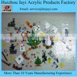 Chinese Suppliers Wholesale Custom Acrylic Lucite Christmas Ornament Parts thumbnail-2