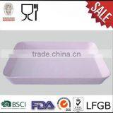 Square Animal Melamine Plate/Melamine Serving Tray thumbnail-2