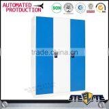 Bedroom Furniture Metal Clothes Closet 3 Door Wardrobe With Mirror thumbnail-6