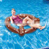 Giant Inflatable Pretzel Pool Float for Three Kids or Two Adluts Outdoor Swimming Pool Inflatable Toys thumbnail-2