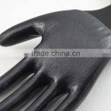 Nmsafety 13 Gauge Nylon Knitted Black Smooth Nitrile Coated Oil-resistant Working Gloves thumbnail-4