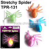 Funny Flashing Stretchy Spider Toys thumbnail-2