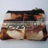 Portable Attractive Logo Mini Neoprene Coin Bag Purse thumbnail-1