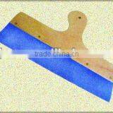 Wooden Handle Blue Steel Scraper