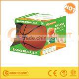 The Hot Basketball Packed by Window Box/Rubber Backetball/size #7 thumbnail-1