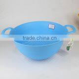 Big Plastic Bowl With Handle for Washing Vegetables Fruits thumbnail-3