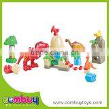 Educational Diy Kids Building Block Game Toy Dinosaur King thumbnail-1