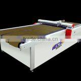 IECHO CNC Automatic Cutting Machine for PU & PVC Composites Sponse Leather and Rubber Car Mats Carpets thumbnail-1