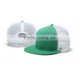 2017 Custom Trucker Snapback Cap Embroidery Flat Brim Snapback Mesh Hat 6 Panel Cap thumbnail-3
