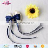 Korean Style New Design Alligator Ribbon Hair Bows Clip for Woman thumbnail-1