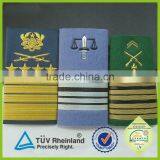 OEM Your Design Rank Shoulder Badge Epaulette for Military Uniform thumbnail-6
