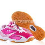 Fashion Brand Name Girl Tennis Shoe Sneaker High Quality From Jinjiang Factory, Women Badminton Shoes Sport Training Beautiful thumbnail-1