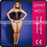 Sexy Bustier Half Cup Corset Lingerie thumbnail-3