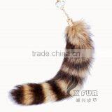 CX-R-13 Promotional Gift 2014 New Items Raccoon Tails Key Chains thumbnail-1