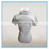 Grace Ruffle Neck Design Silk White Shirt For Ladies thumbnail-2