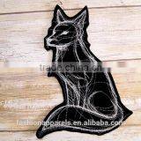 Custom High Quality Embroidered Cat Demon, Fox Demonpatch for Clothes Embroidery Patch Made in China Choose Size/color thumbnail-5