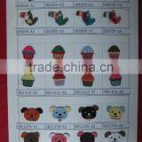 Machine Cotton Crochet Toucan Animal Appliques