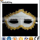 Eco-Friendly Fashion Party Masquerade White Plastic Masks for Sale thumbnail-1