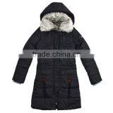 Women's Thickened Winter Coat Slim Md-Long Down Feather Jacket thumbnail-2