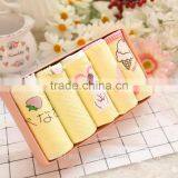 Yellow Rabbit Ice Cream Gift Box Cartoon Cotton Women's Underwear Wholesale Cute Cotton Sexy Low Waist Panties Briefs thumbnail-1